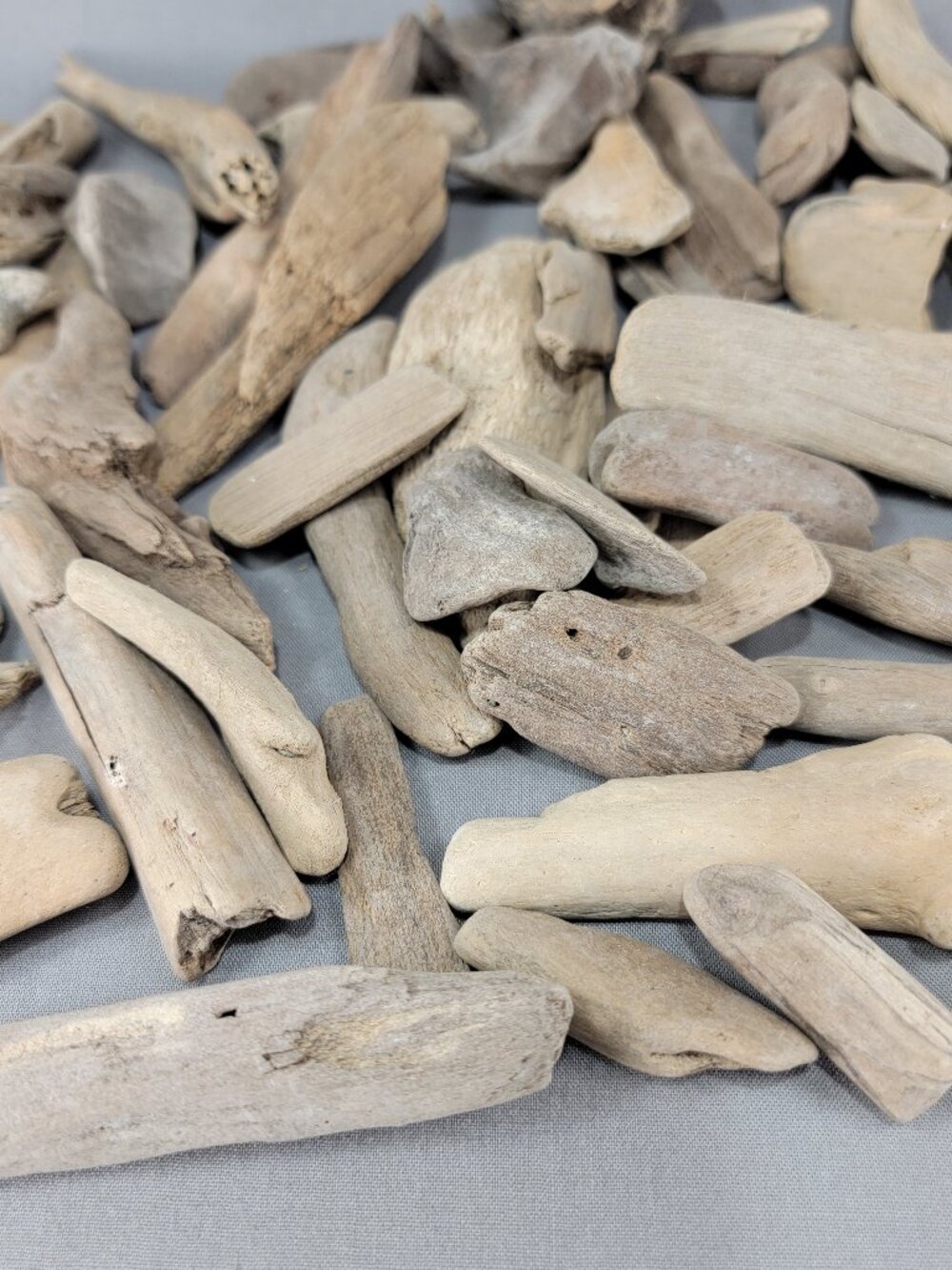 Natural Driftwood Wood Pieces Rustic Beach Coastal Decor Crafts Lot of 55 - Picture 4 of 10